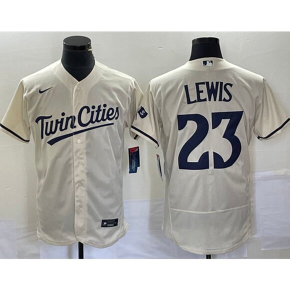 Mens Kids Youths Womens Royce Lewis Cream Stitched Jersey